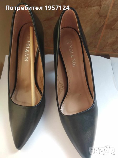 Дамски черни обувки, снимка 1