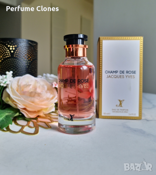 Дамски Парфюм Champ De Rose Jacques Yves 100ml EDP By Fragrance World, снимка 1