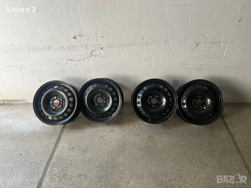 Железни джанти без гуми, снимка 1