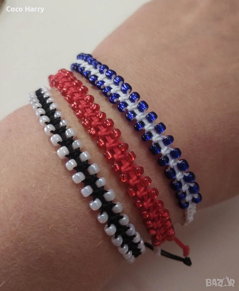 Гривна макраме,ръчно изработена, снимка 1