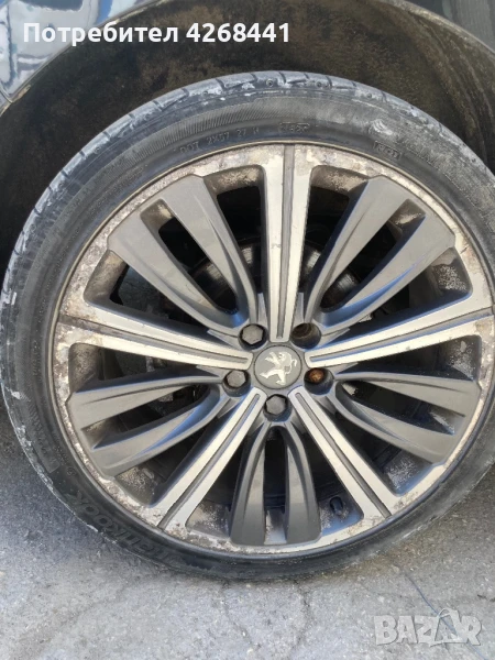 Оригинални Джанти 19 Peugeot Пежо 508 GT , снимка 1