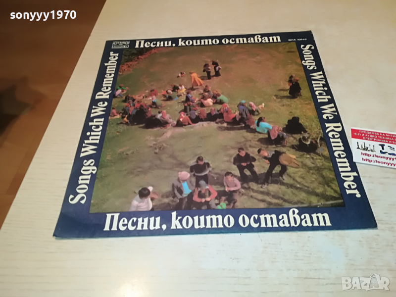 ПЕСНИ КОИТО ОСТАВАТ-ПЛОЧА 2204222109, снимка 1