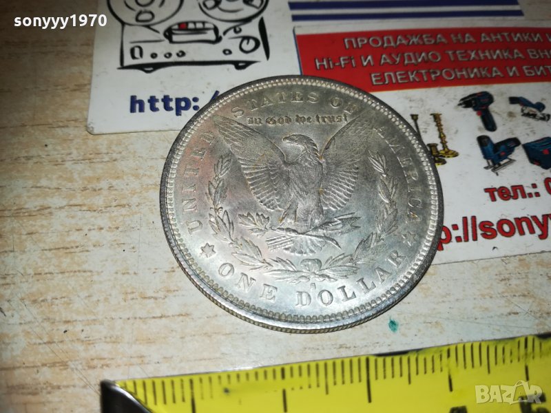 1881 един долар 1001211128, снимка 1
