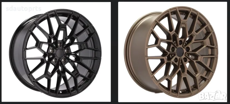 19" Джанти БМВ 5x112 BMW 3 G20 G21 4 G22 G23 G30 G31 G01 G02 X3 X4, снимка 1