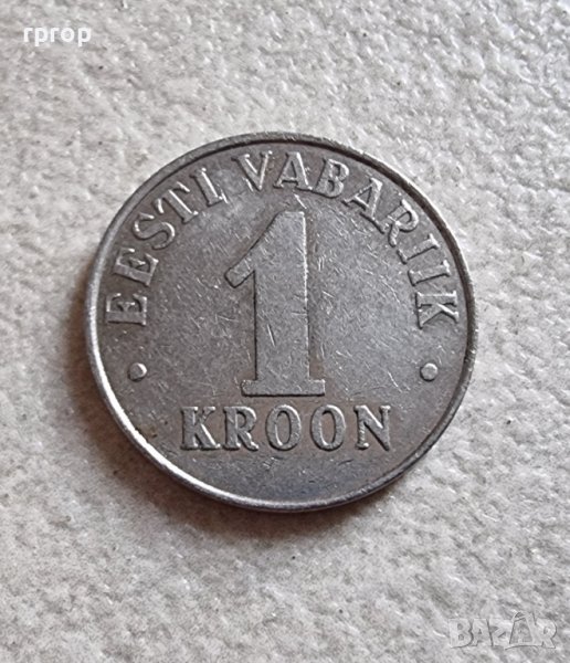 Монета. Естония. 1 крона. , снимка 1