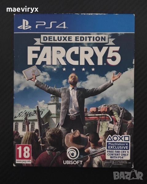 FarCry 5 Deluxe Edition за PS4, снимка 1