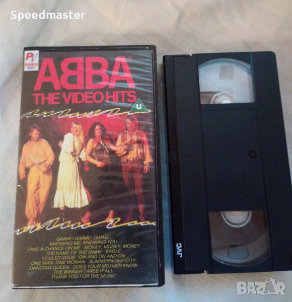 VHS ABBA - The Video Hits, снимка 1