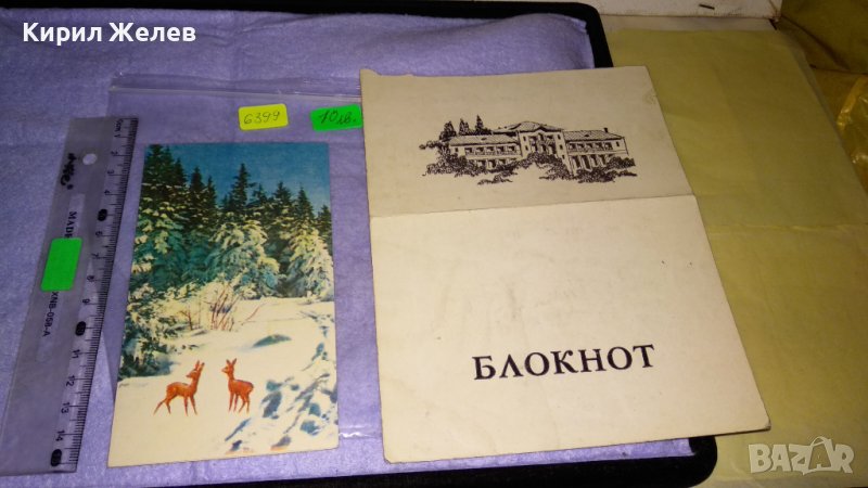 ДВЕ СТАРИ РЕДКИ БЪЛГАРСКИ КОЛЕКЦИОНЕРСКИ ПОЩЕНСКИ КАРТИЧКИ 6399, снимка 1