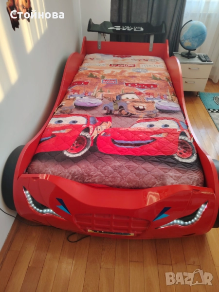 Продавам легло кола с матрак, снимка 1