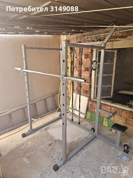 Комбиниран фитнес уред двоен скрипец, снимка 1