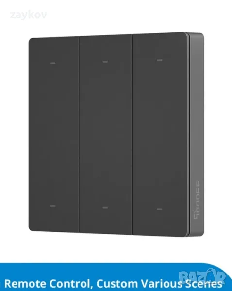 SONOFF SwitchMan R5 Контролер Черен цвят, снимка 1