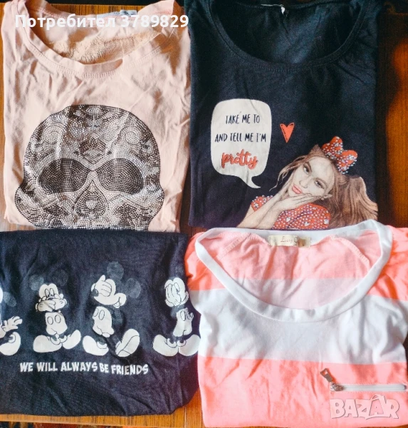 четири тениски М/Л размер , снимка 1