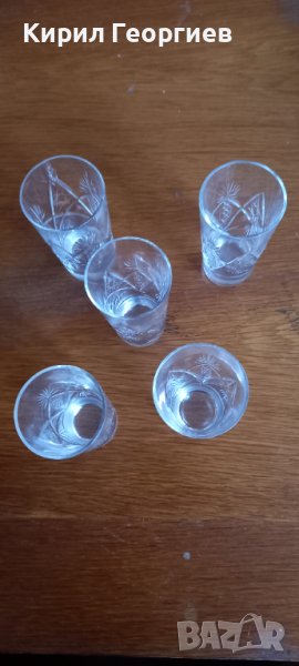 Кристални чаши за ракия , снимка 1