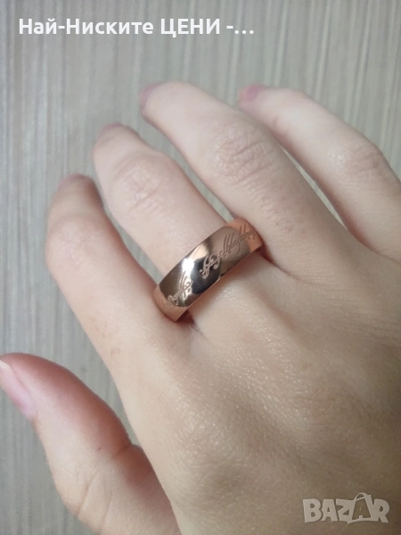 Пръстен от неръждаема стомана RS20, снимка 1