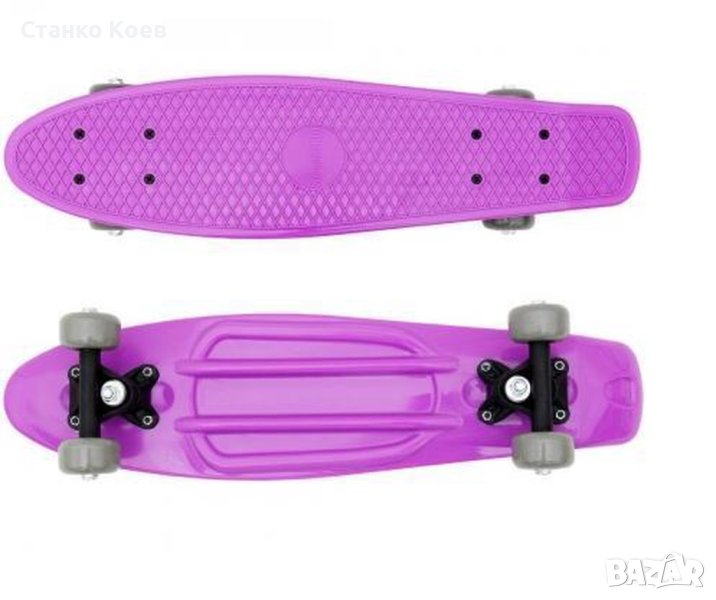 Детски скейтборд с PU амортисьори - НОВ, снимка 1