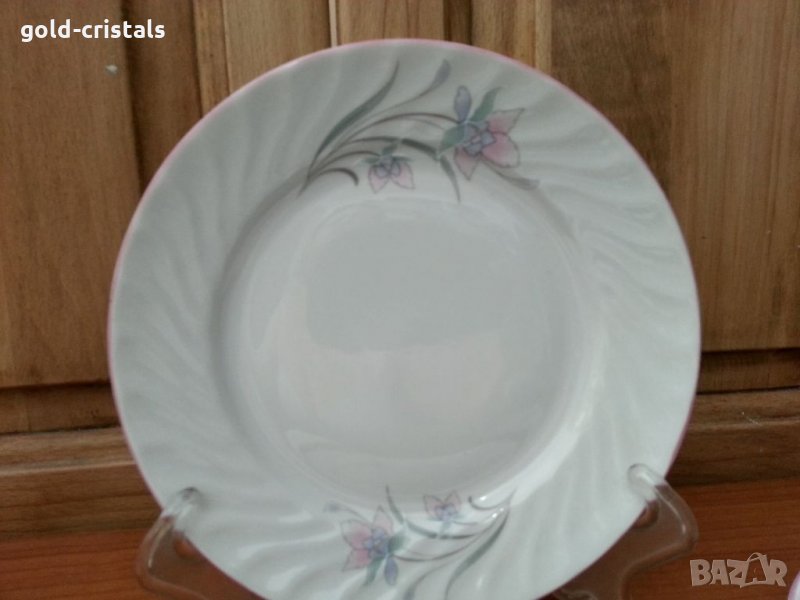 Стар български порцелан чинии, снимка 1