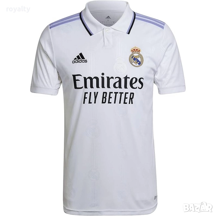 Adidas Оригинално Real Madrid Трико, Бял, L, снимка 1