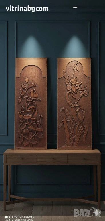 Ръчно изработени дърворезби– Автентичен винтидж стил, снимка 1