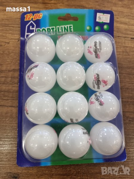 НОВО!!! Топчета за тенис на маса. Цена на пакет 5.00 лв., снимка 1