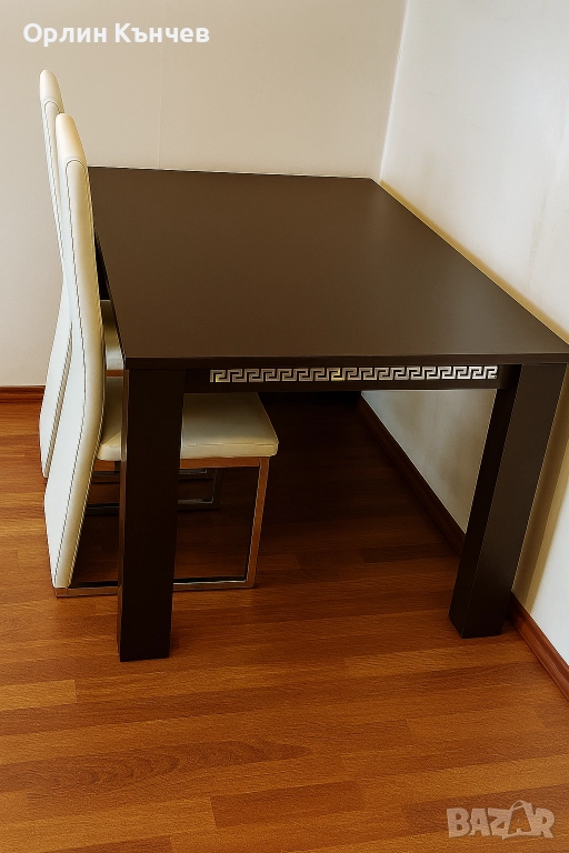 Дървена трапезна маса, снимка 1