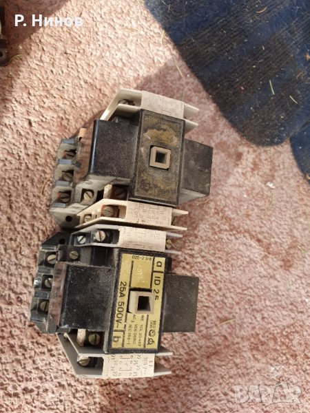 Контактори 25 ампера 500 волта бобина 220 волта ID 25, снимка 1