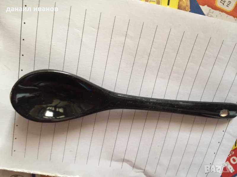 Лъжичка за кафе 12 см.керамична, снимка 1