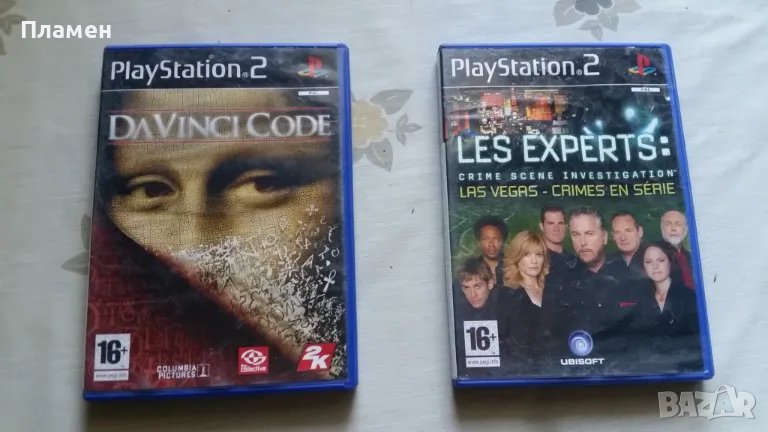 Игри за PlayStation 2 DAVINCI CODE , LES EXPERTS CSI, снимка 1