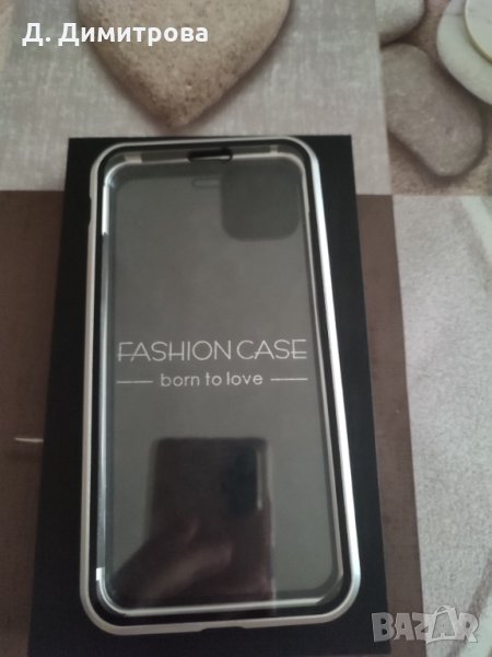360 градусов калъф Duble Glass Magnetic Case за iPhone 11 Pro Max, снимка 1