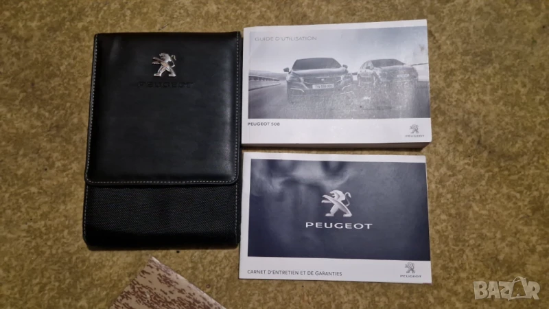 чантичка книжка ръководство на потребителя Пежо 508 Peugeot 508 chanta, снимка 1