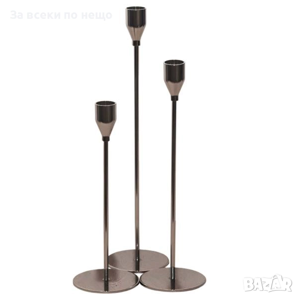 Свещник, комплект от 3 размера Код P1450, снимка 1