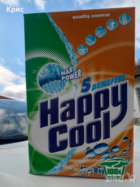 Прах за Пране Happy Cool 8кг, снимка 1