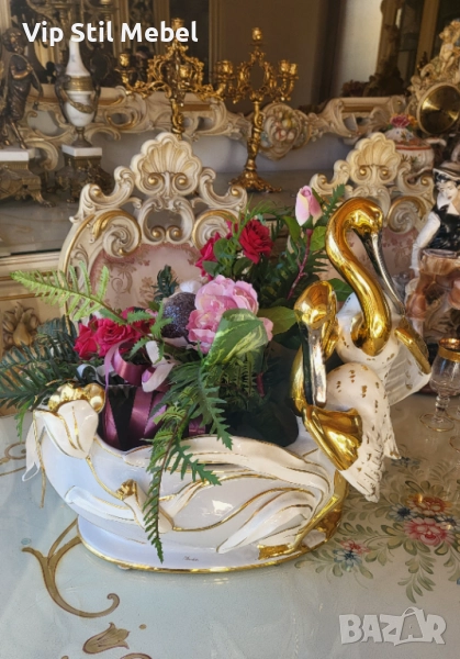 Огромна порцеланова кашпа , снимка 1