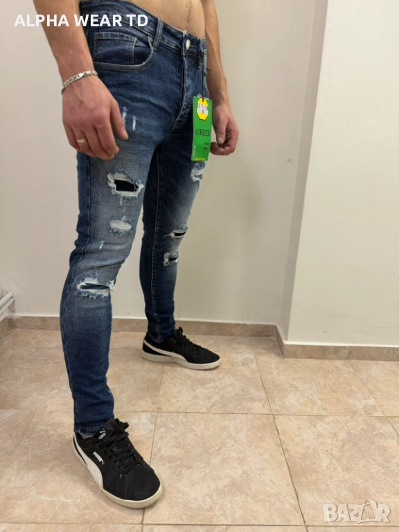 СИНИ ДЪНКИ КОД JC-7430B, снимка 1