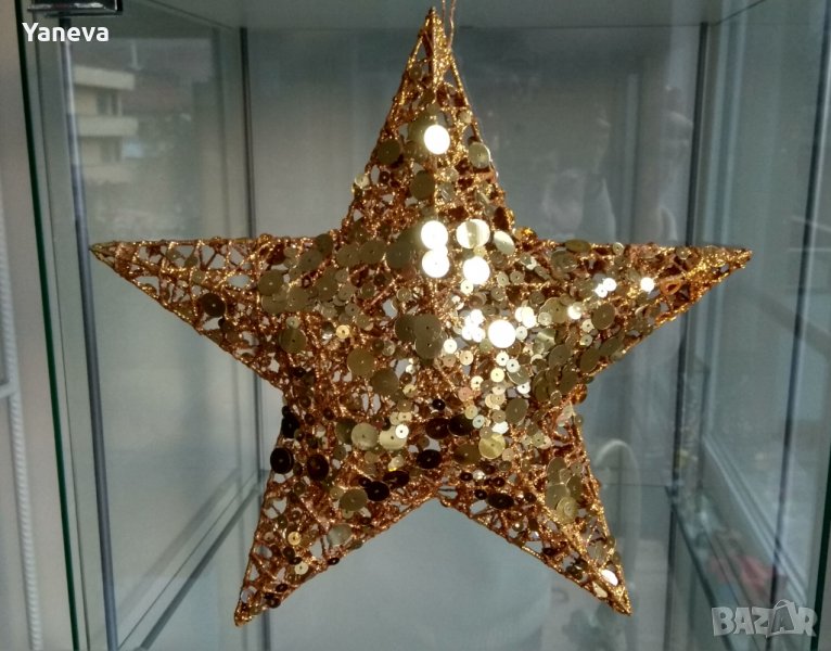 Артистична коледна звезда, снимка 1