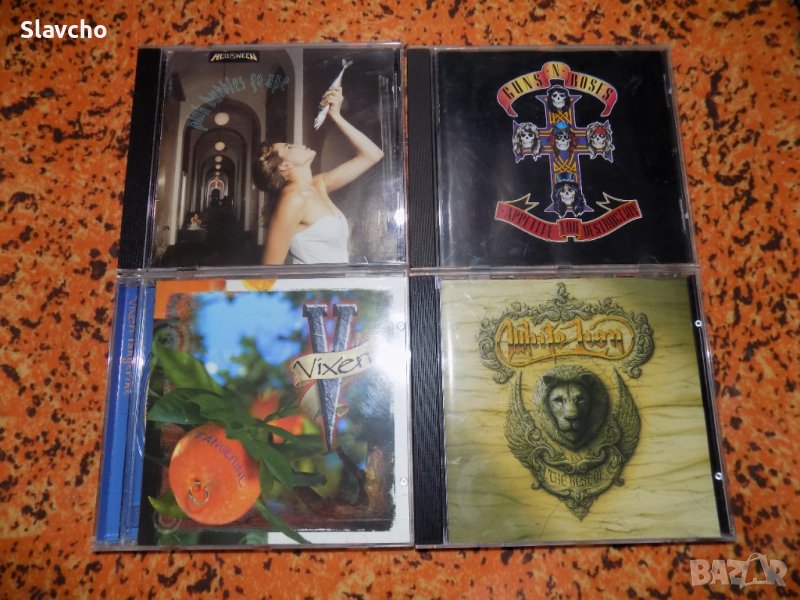 Компакт дискове на групите - Halloween/ Guns N' Roses/ Vixen/ White Lion , снимка 1