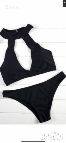 Наличен черен бански в три размера, снимка 1