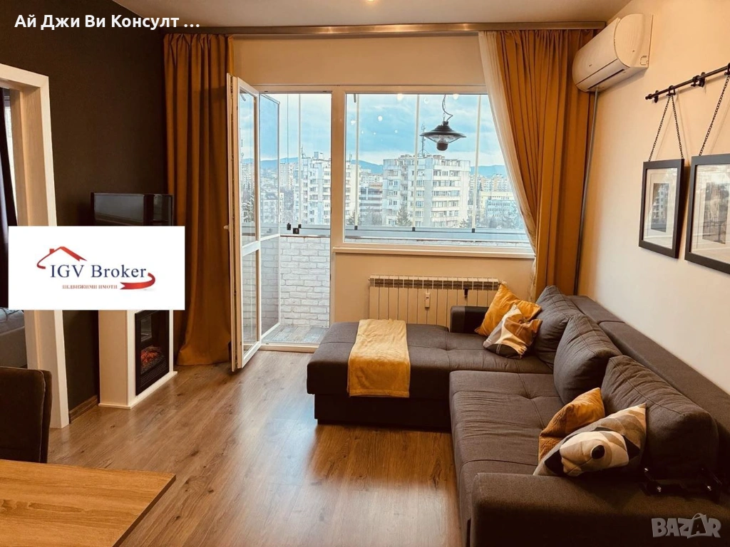 Тристаен апартамент в кв Изток, снимка 1