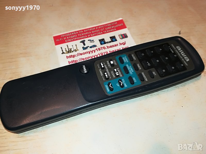 AIWA RC-6AS07 REMOTE 1006221225, снимка 1