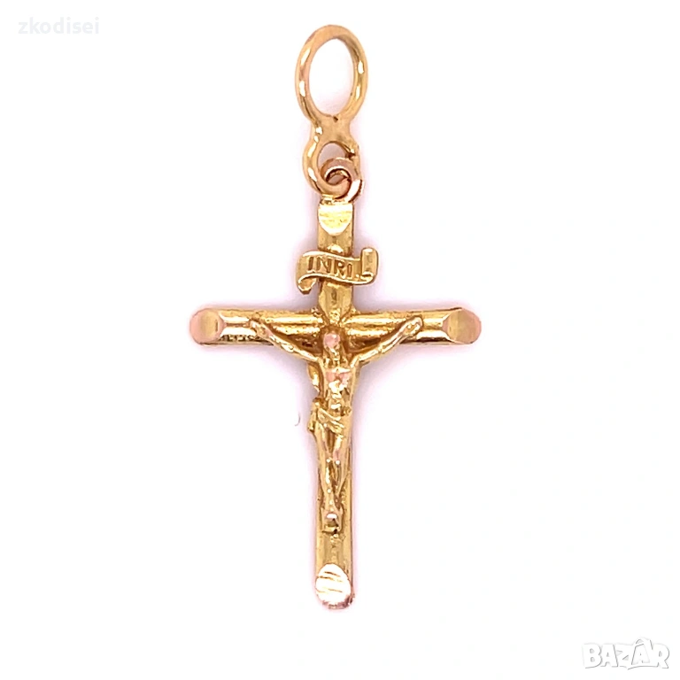 Златен медальон 1,42гр. 14кр. проба:585 модел:36312-1, снимка 1