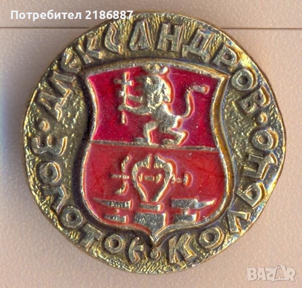 СССР Значок Золотое кольцо Александров, снимка 1
