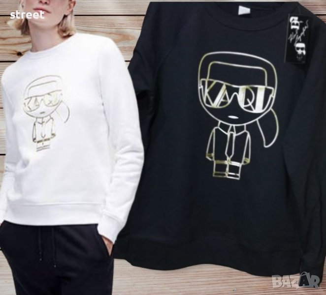 Karl Lagerfeld дамски блузи тънка вата , снимка 1