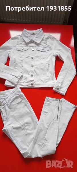 Дънков лот със скъсан ефект , снимка 1