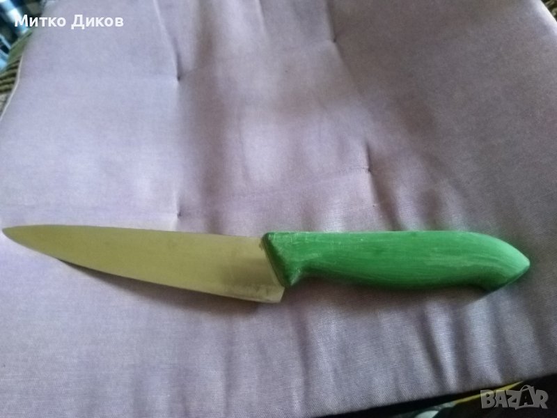 Готварски антибактериален нож Microban icel portugal high carbon 320х200мм, снимка 1