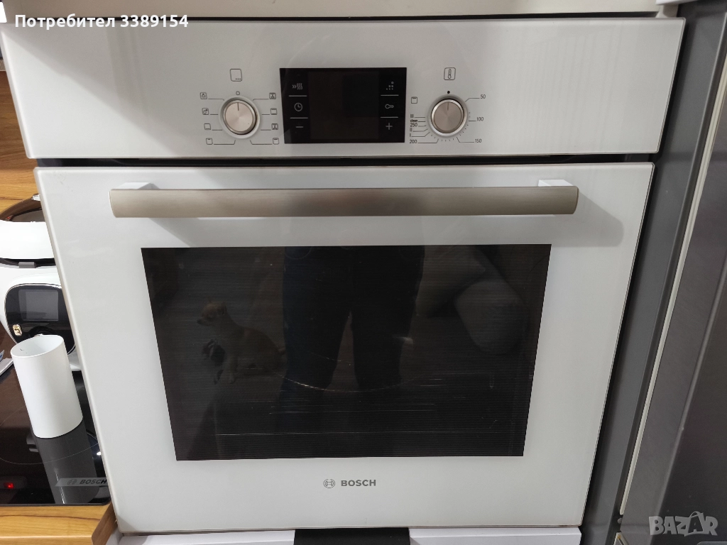 Bosch Фурна за вграждане бяла, снимка 1