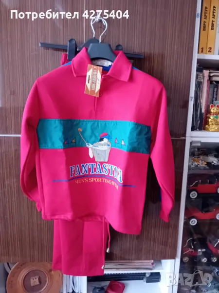 Детски нови памучни анцузи,комплект горнище и долнище, снимка 1