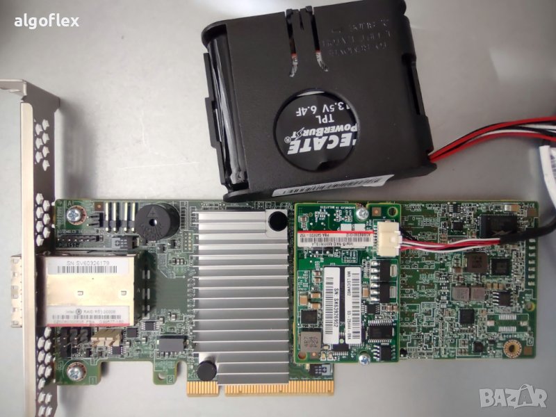 RAID контролер LSI/Broadcom SAS9380-8e 1GB 12Gb SAS3 SATA3 RAID,JBOD Intel RS3SC008, снимка 1