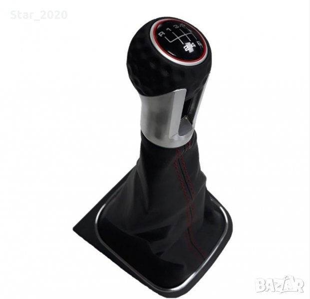 Топка за скоростен лост с маншон за Volkswagen golf 5 и 6 GTI, снимка 1