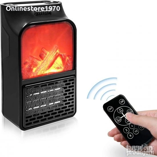 Портативна мини печка с камина ефект , снимка 1