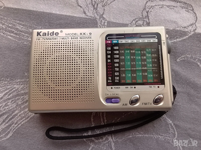 Радиоприемник Kaide-model: KK-9 Транзистор, снимка 1