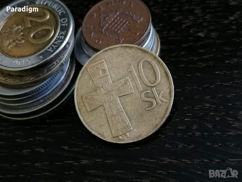 Mонета - Словения - 10 крони | 2003г., снимка 1